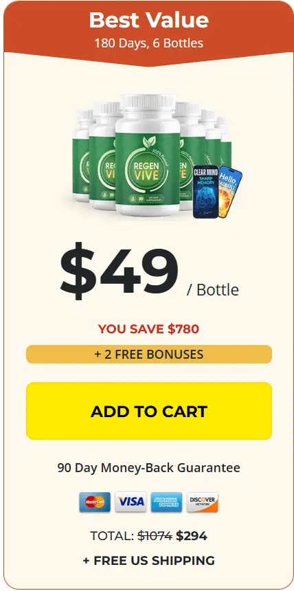 Regenvive Regenvive 6 bottles